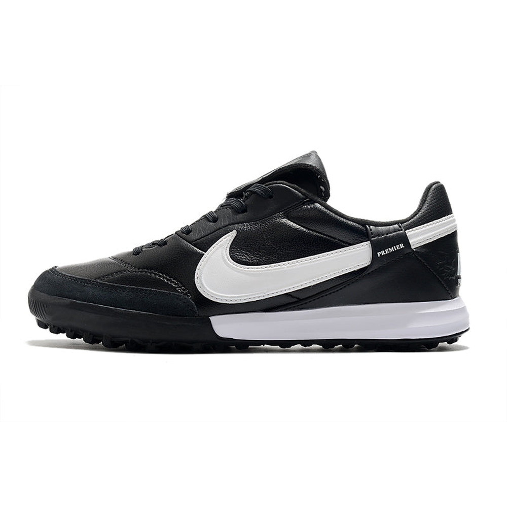 Chuteira Society Nike Premier 3 TF Preta e Branca