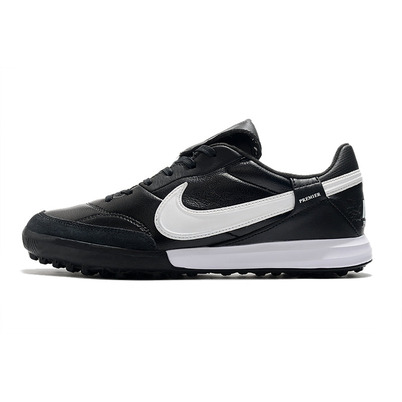 Chuteira Society Nike Premier 3 TF Preta e Branca