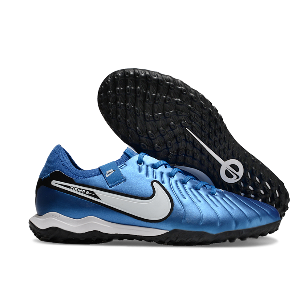 Chuteira Society Nike Tiempo Legend 10 Pro TF Azul 