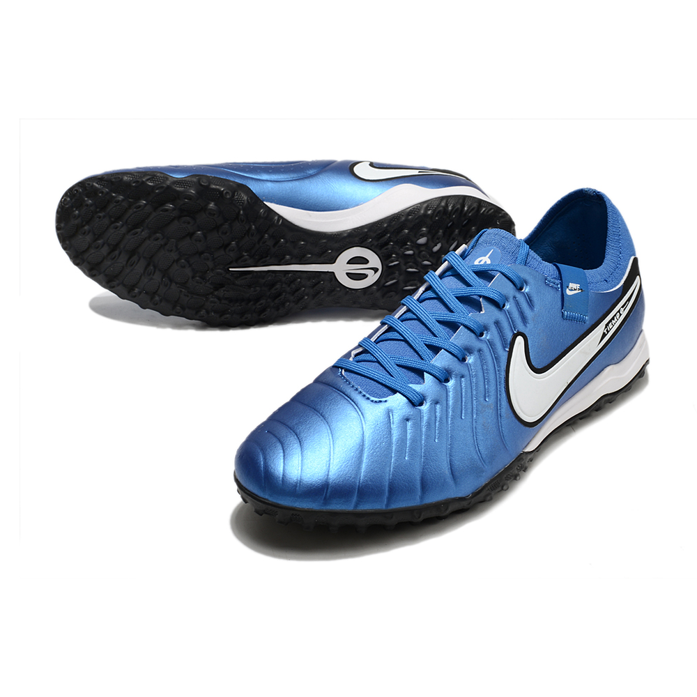 Chuteira Society Nike Tiempo Legend 10 Pro TF Azul 