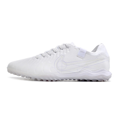 Chuteira Society Nike Tiempo Legend 10 Pro TF Branca 