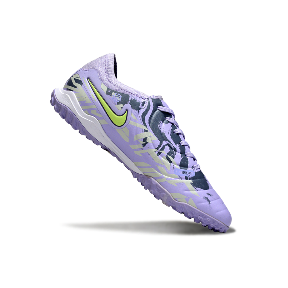 Chuteira Society Nike Tiempo Legend 10 Pro TF Roxo 