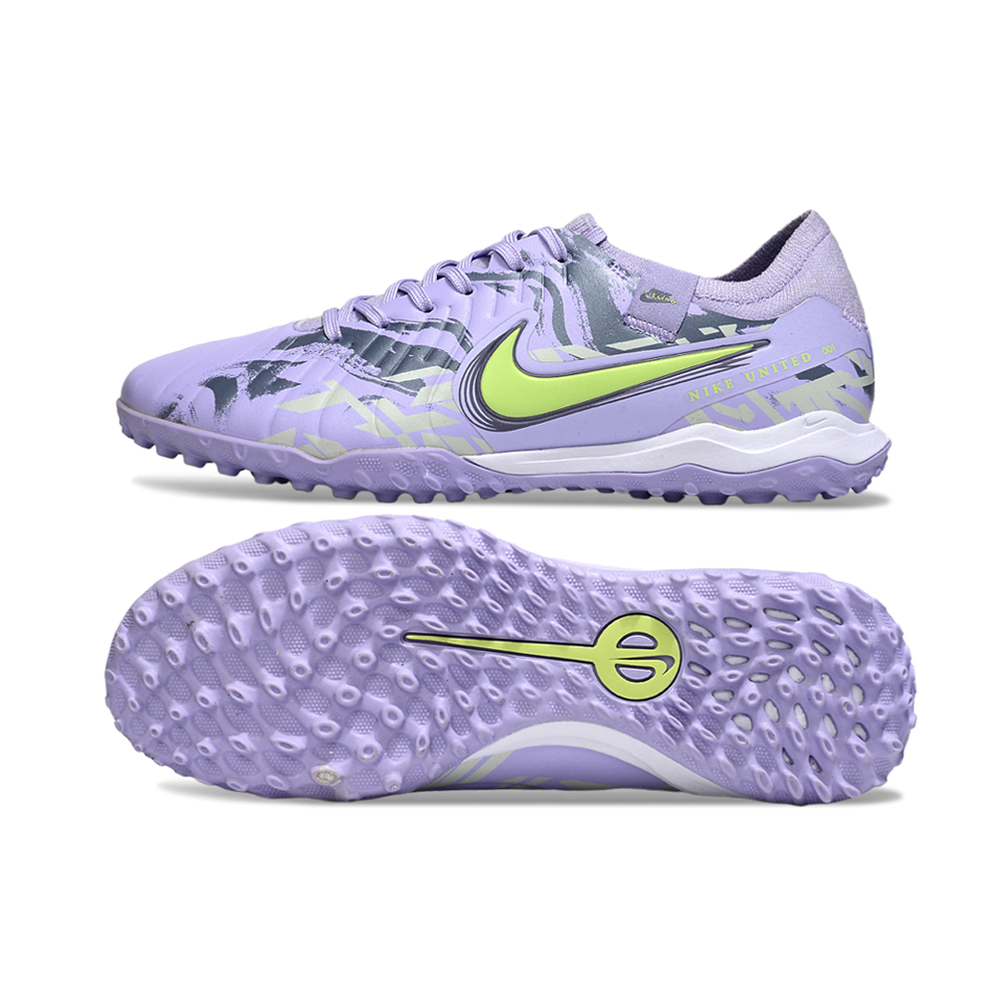 Chuteira Society Nike Tiempo Legend 10 Pro TF Roxo 