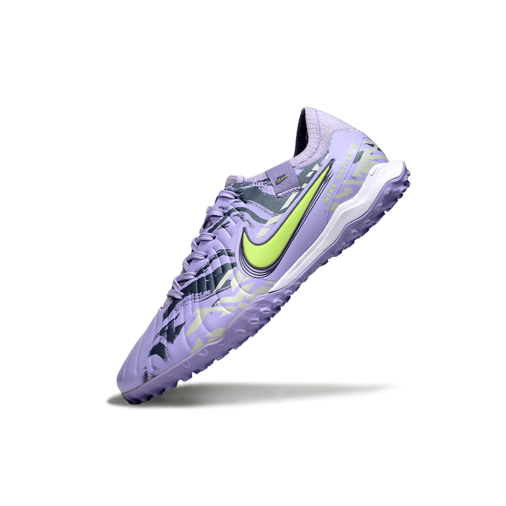Chuteira Society Nike Tiempo Legend 10 Pro TF Roxo 
