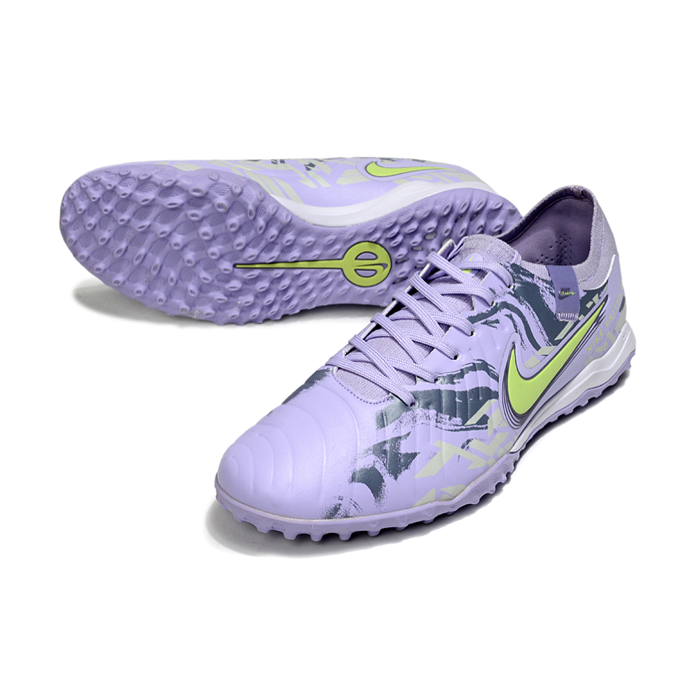 Chuteira Society Nike Tiempo Legend 10 Pro TF Roxo 