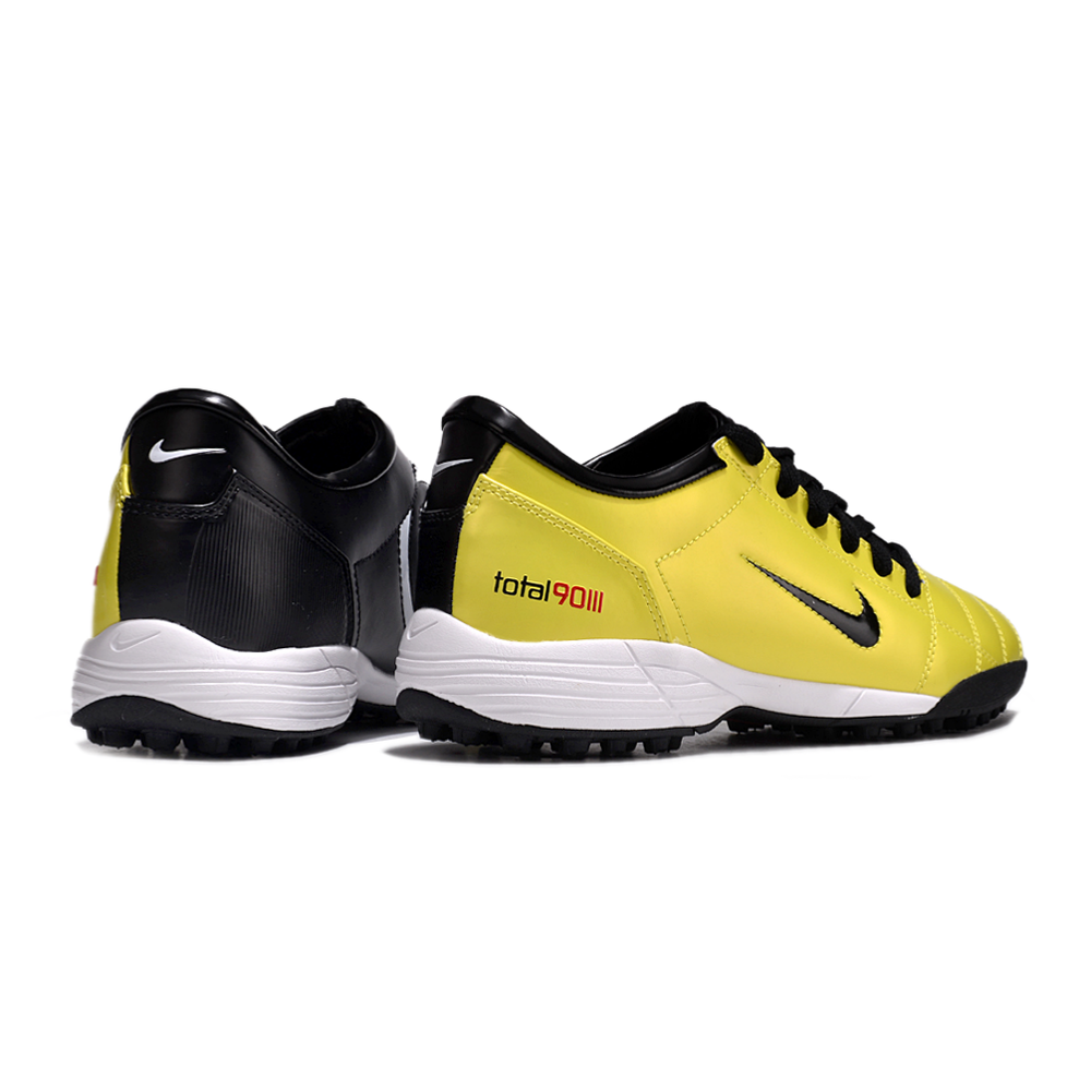 Chuteira Society Nike Total 90 TF Amarelo e Preto