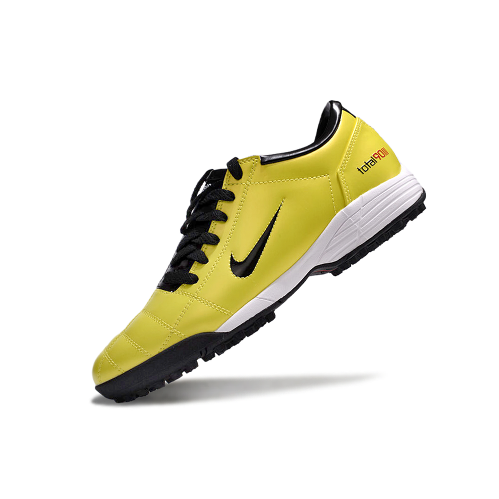 Chuteira Society Nike Total 90 TF Amarelo e Preto