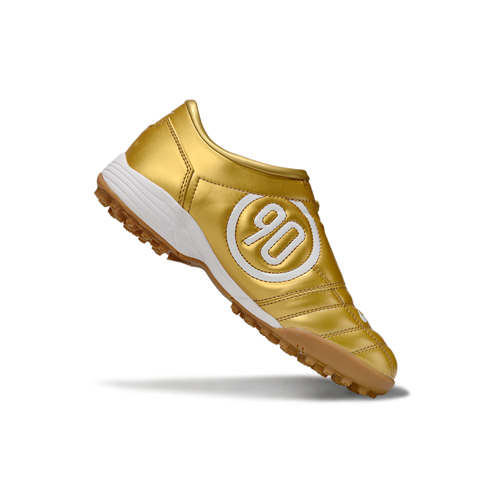 Chuteira Society Nike Total 90 TF Dourada