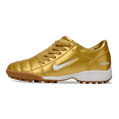 Chuteira Society Nike Total 90 TF Dourada