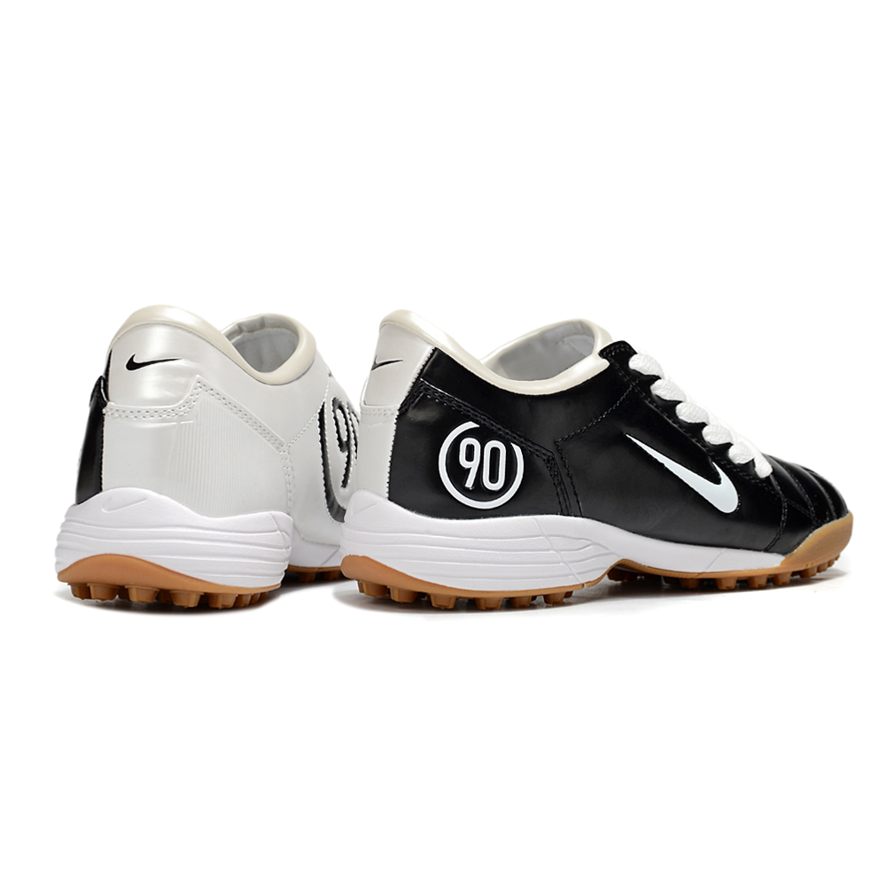 Chuteira Society Nike Total 90 TF Preto e Branco