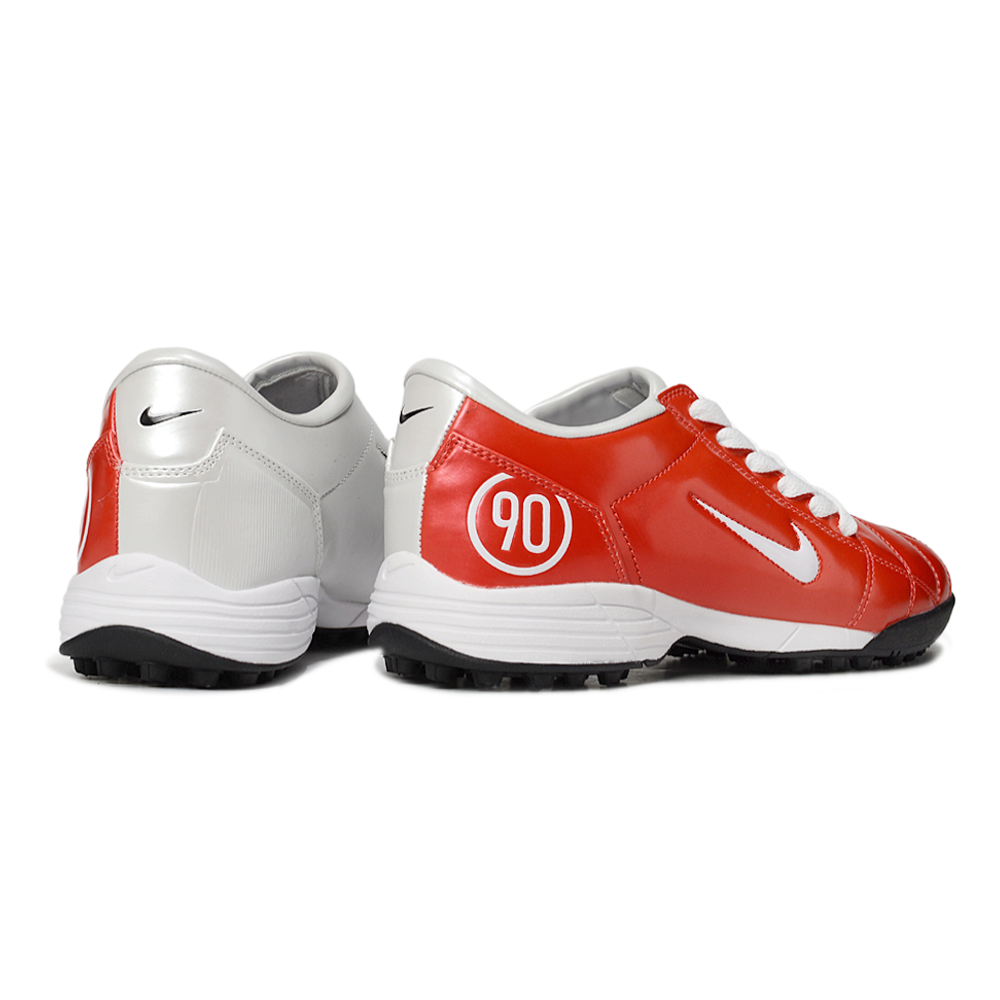 Chuteira Society Nike Total 90 TF Vermelha e Branca