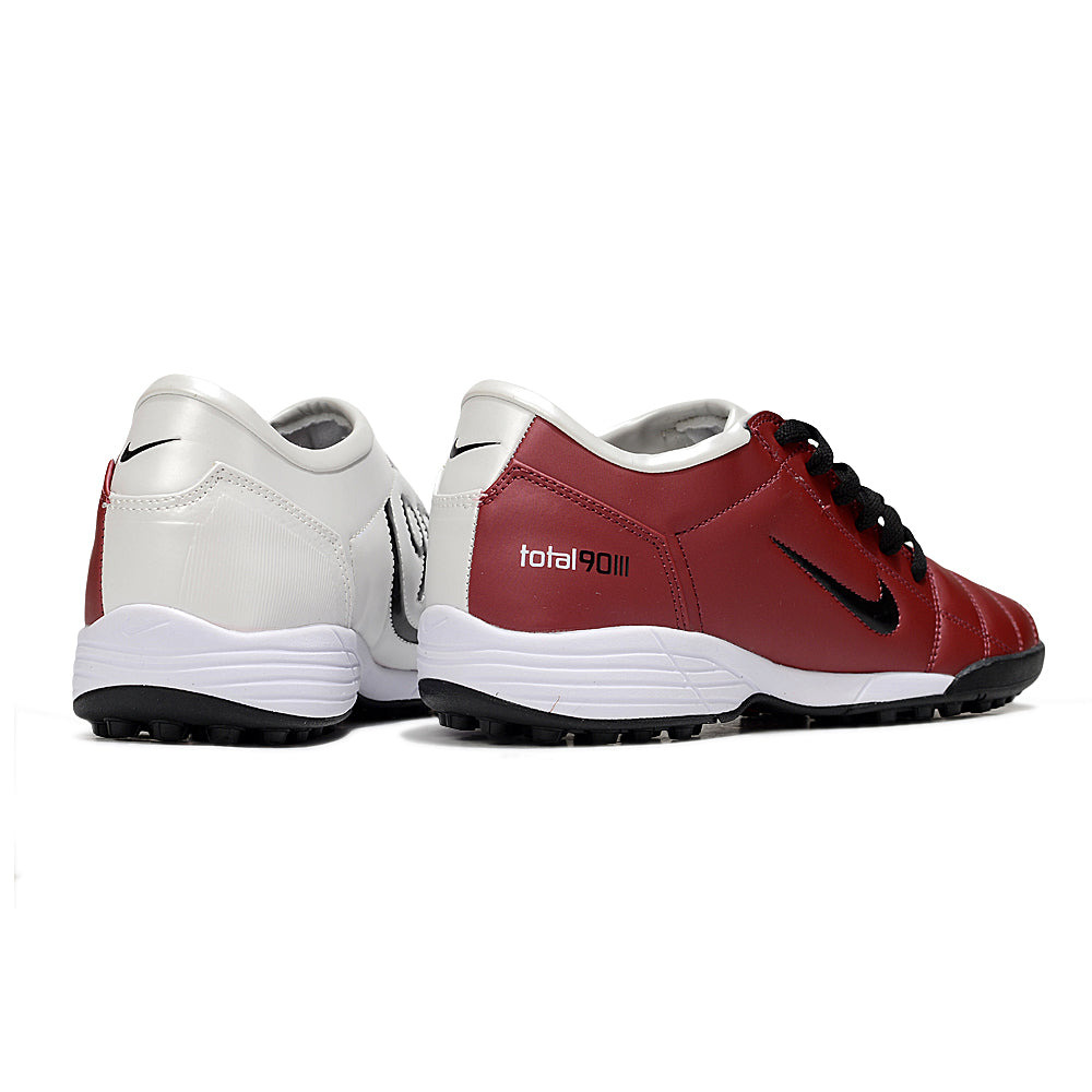 Chuteira Society Nike Total 90 TF Vermelho e Branco