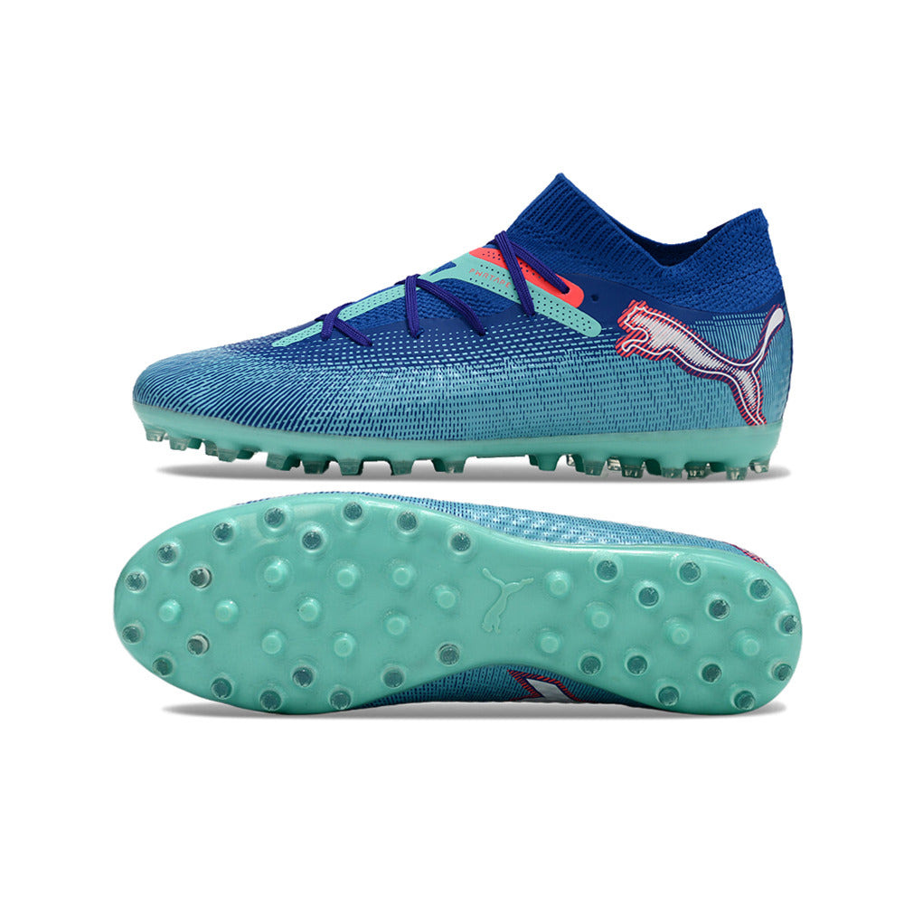 Chuteira Society Puma Future 7 MG Azul