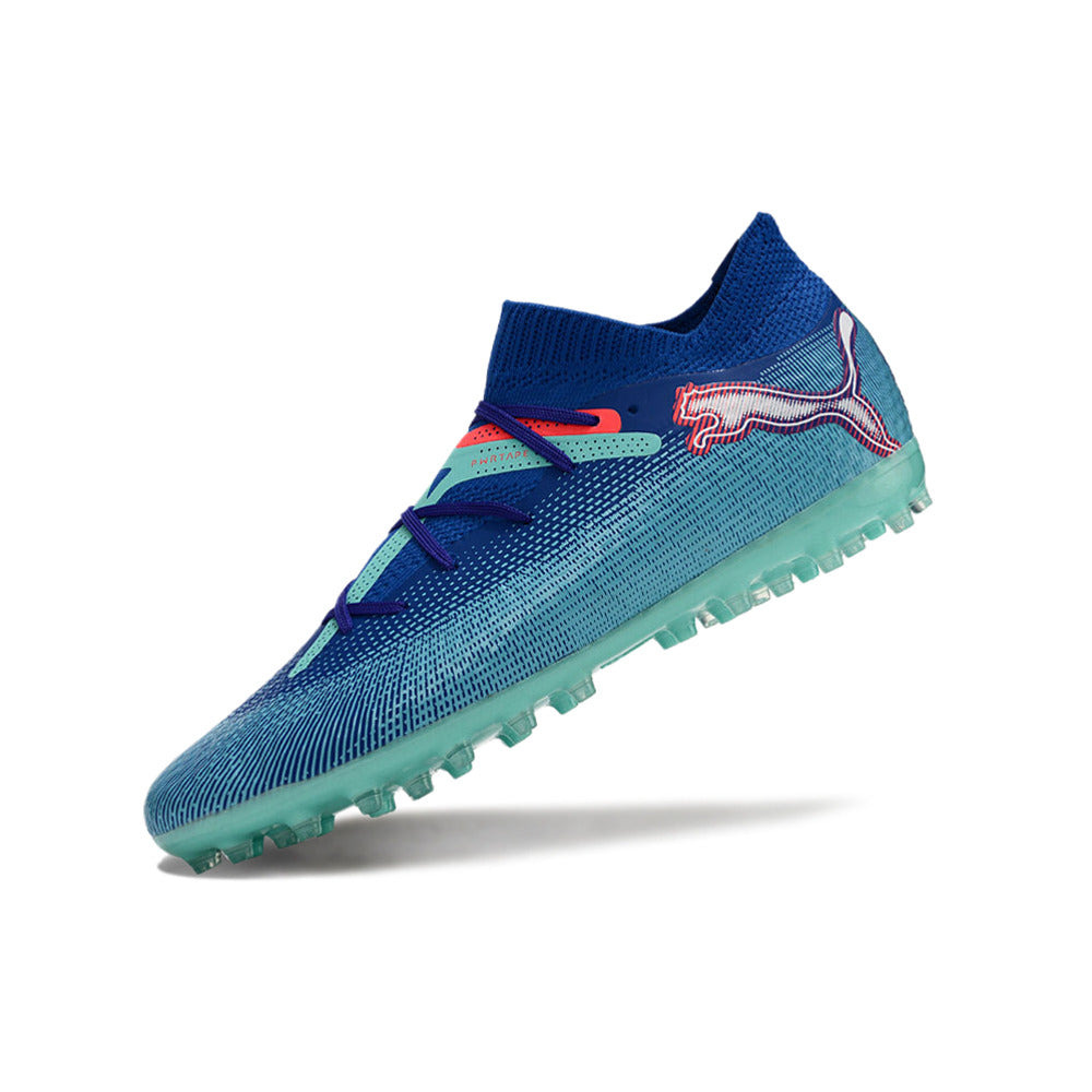 Chuteira Society Puma Future 7 MG Azul