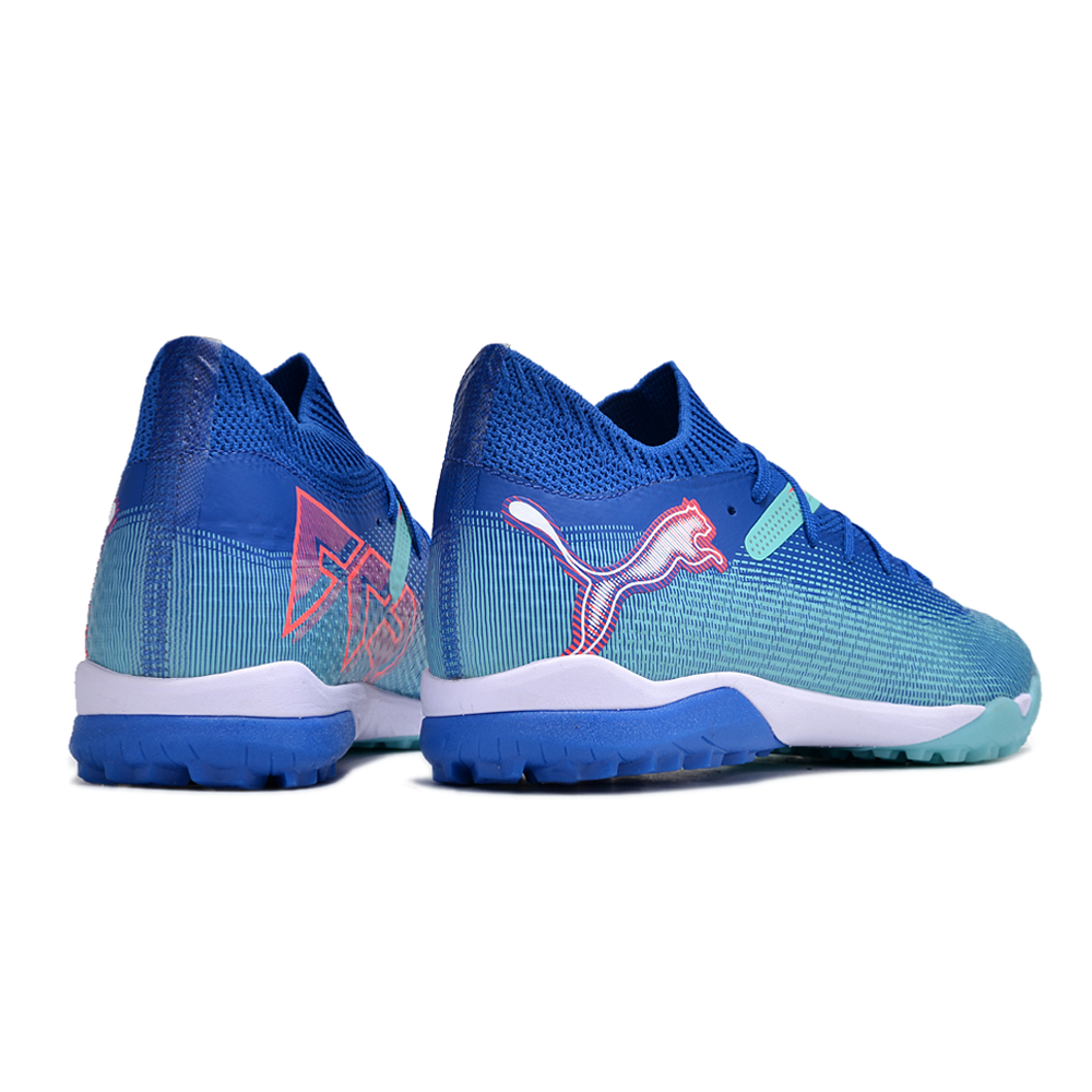 Chuteira Society Puma Future 7 TF Azul