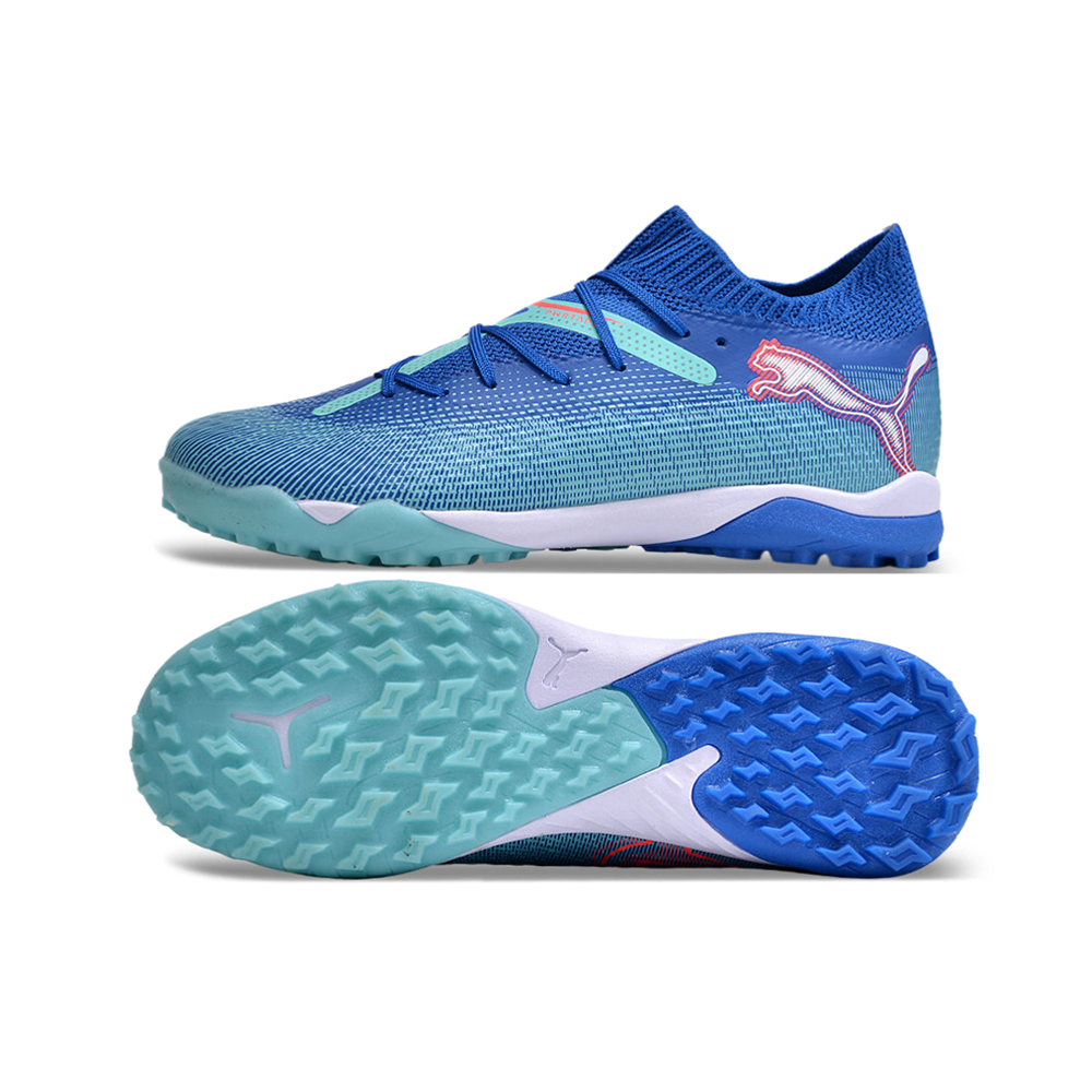 Chuteira Society Puma Future 7 TF Azul