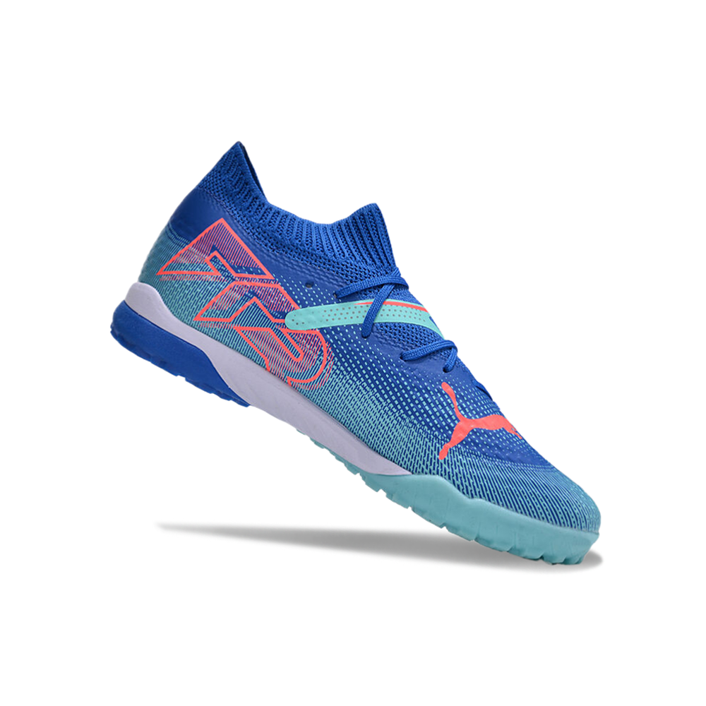 Chuteira Society Puma Future 7 TF Azul