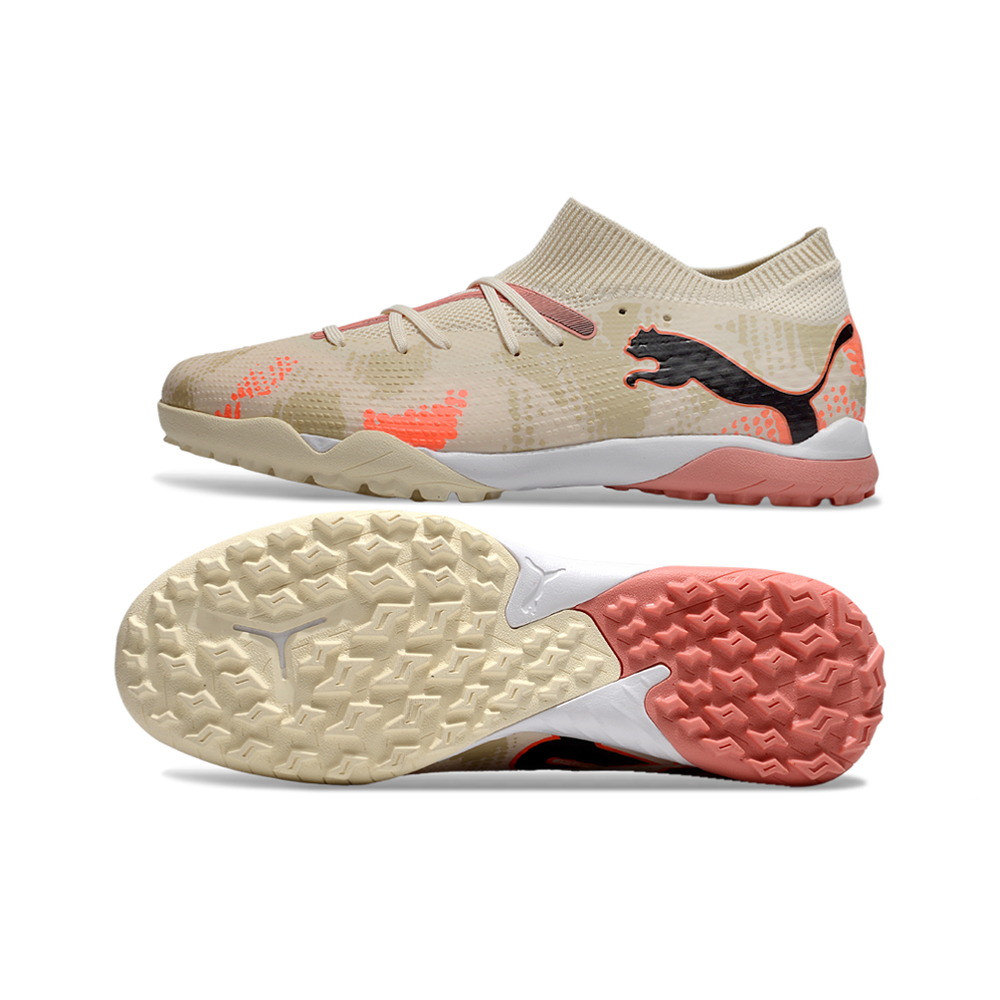 Chuteira Society Puma Future 7 TF Bege
