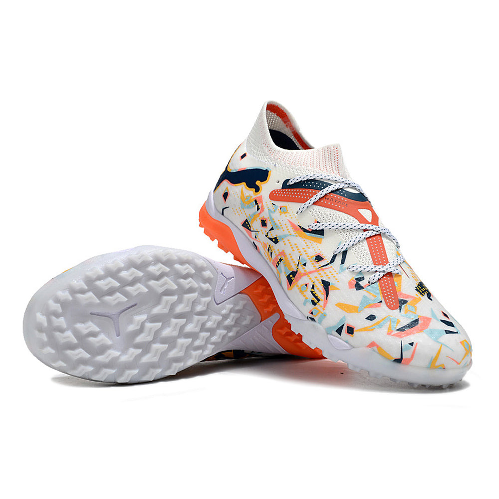 Chuteira Society Puma Future 7 TF Branca 