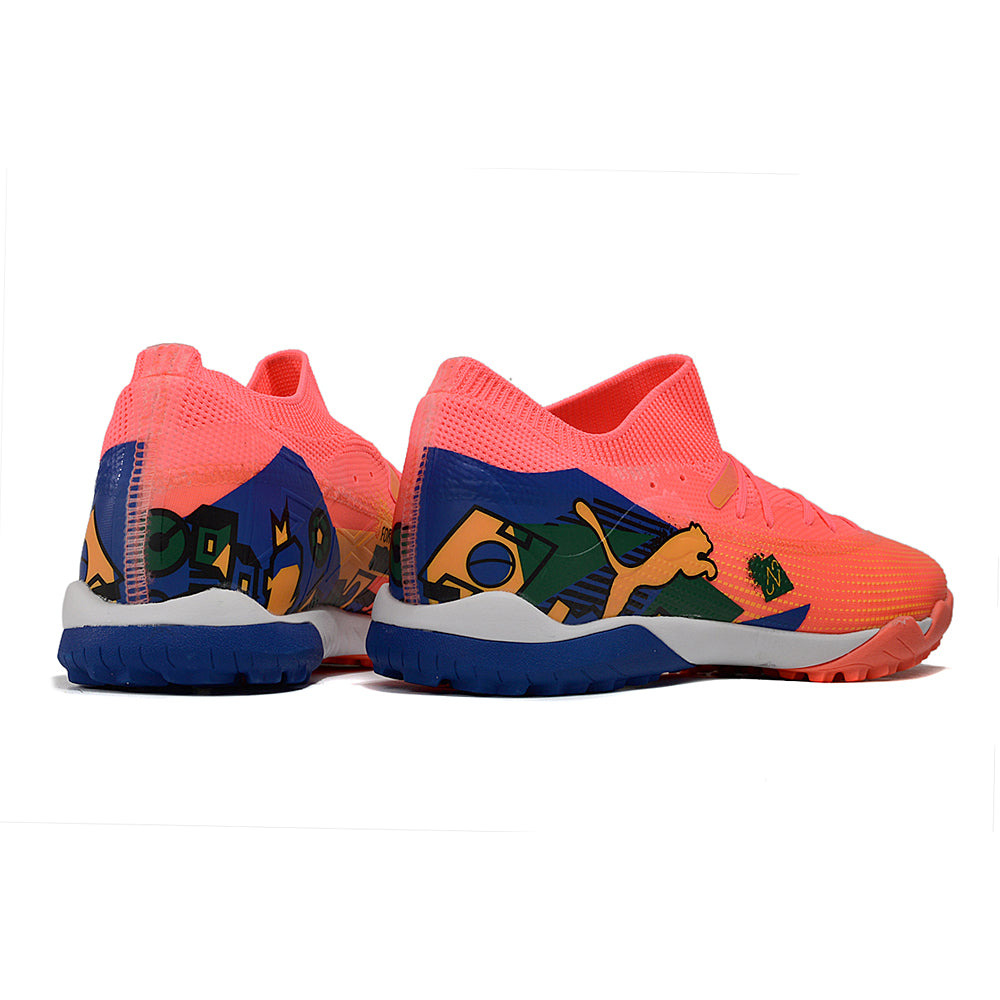 Chuteira Society Puma Future 7 TF Rosa