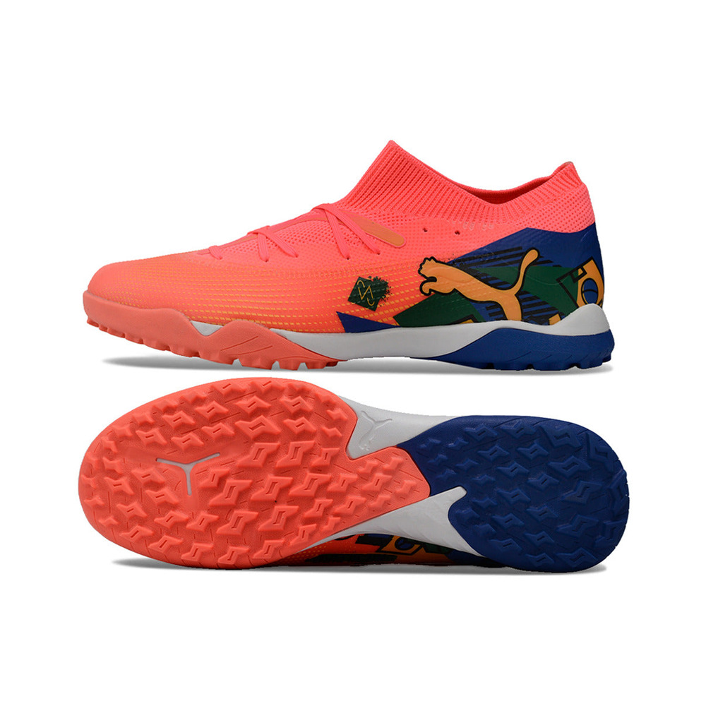 Chuteira Society Puma Future 7 TF Rosa