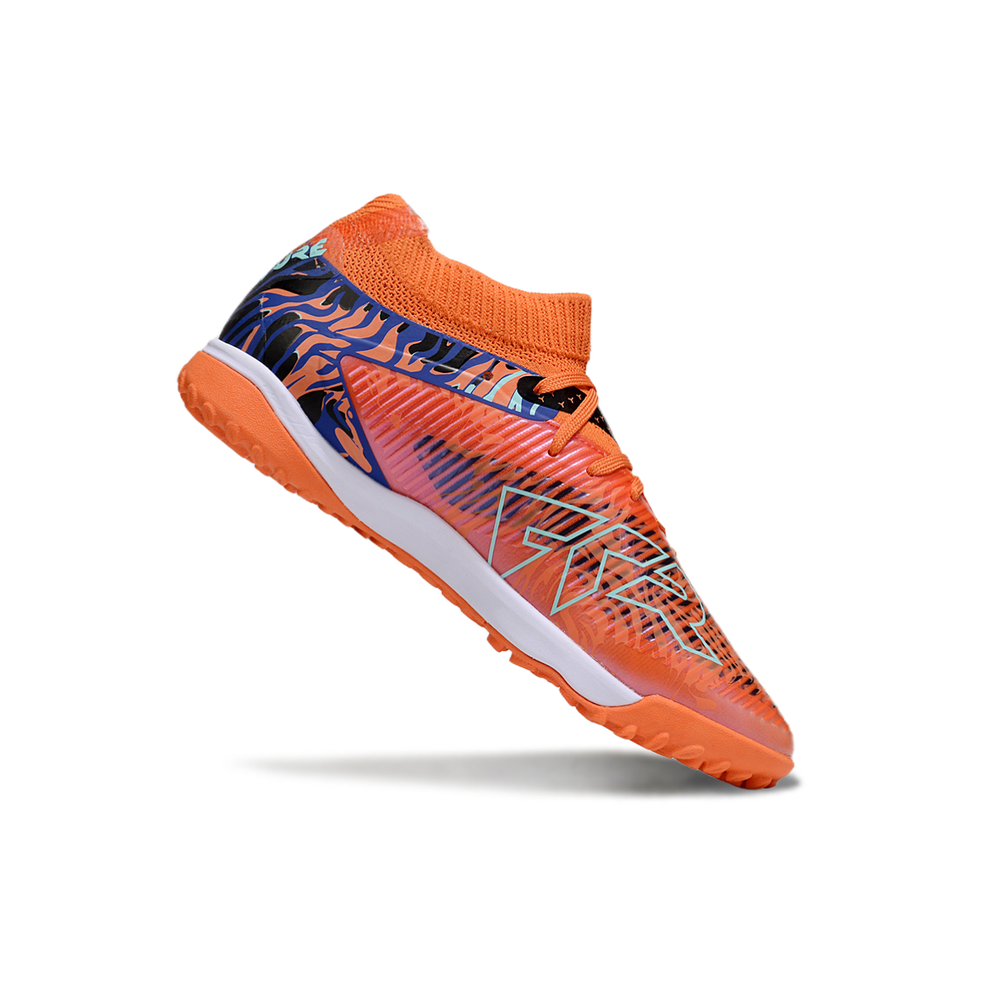 Chuteira Society Puma Future 8 TF Laranja 