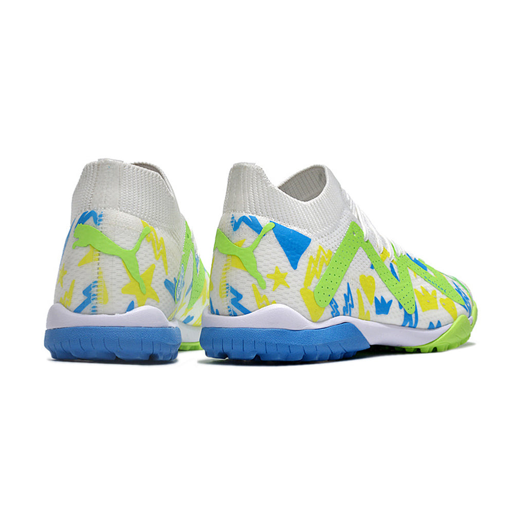 Chuteira Society Puma Future Ultimate TF Colorida 
