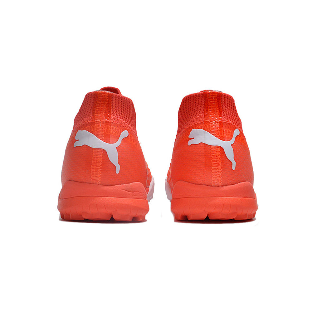 Chuteira Society Puma Future Ultimate TF Vermelha e Branca 