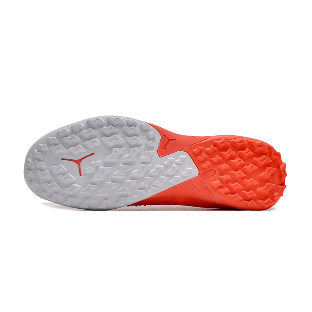 Chuteira Society Puma Future Ultimate TF Vermelha e Branca 