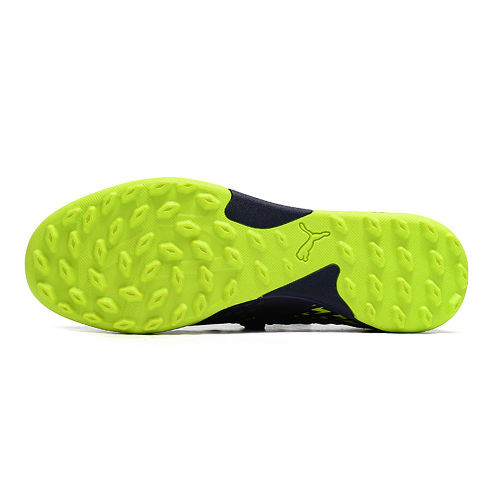 Chuteira Society Puma Future Z 1.3 TF Azul e Verde 