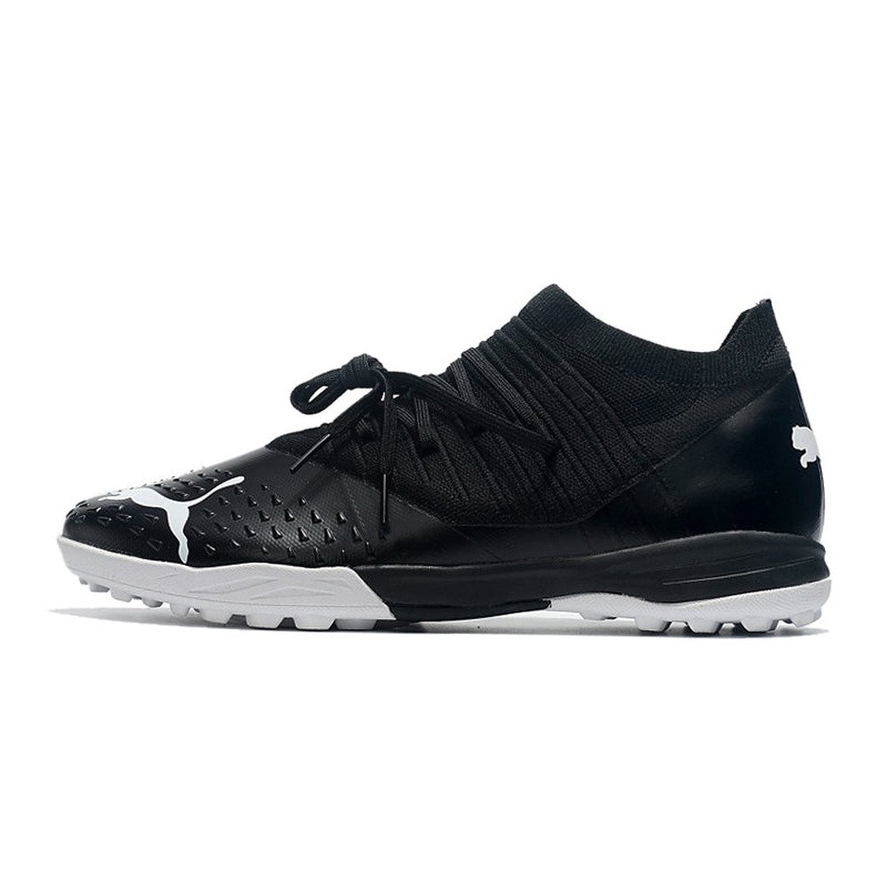 Chuteira Society Puma Future Z 1.3 TF Preta e Branca