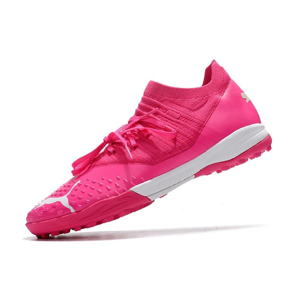 Chuteira Society Puma Future Z 1.3 TF Rosa
