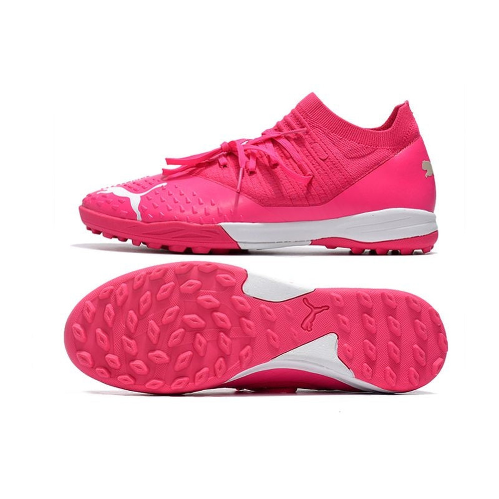 Chuteira Society Puma Future Z 1.3 TF Rosa