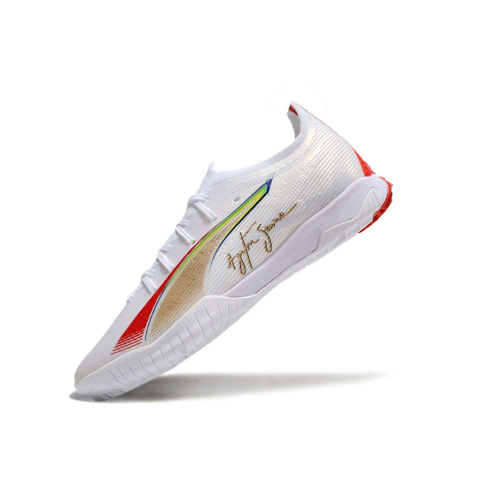 Chuteira Society Puma Ultra 5 Ultimate TF Branca 