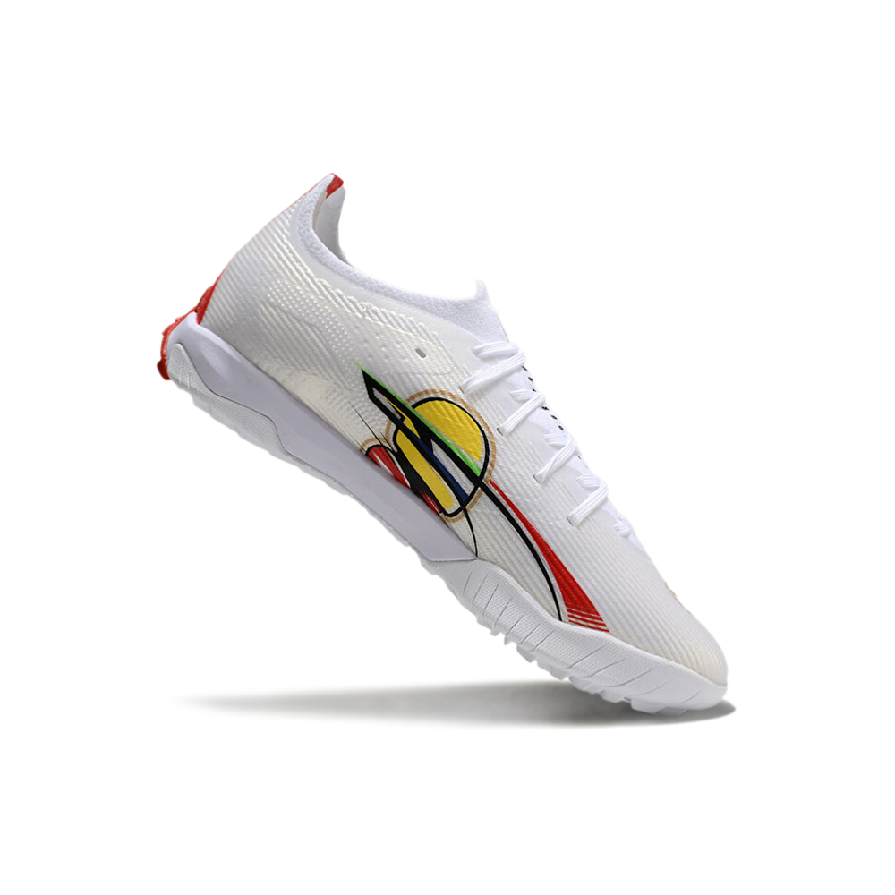 Chuteira Society Puma Ultra 5 Ultimate TF Branca 