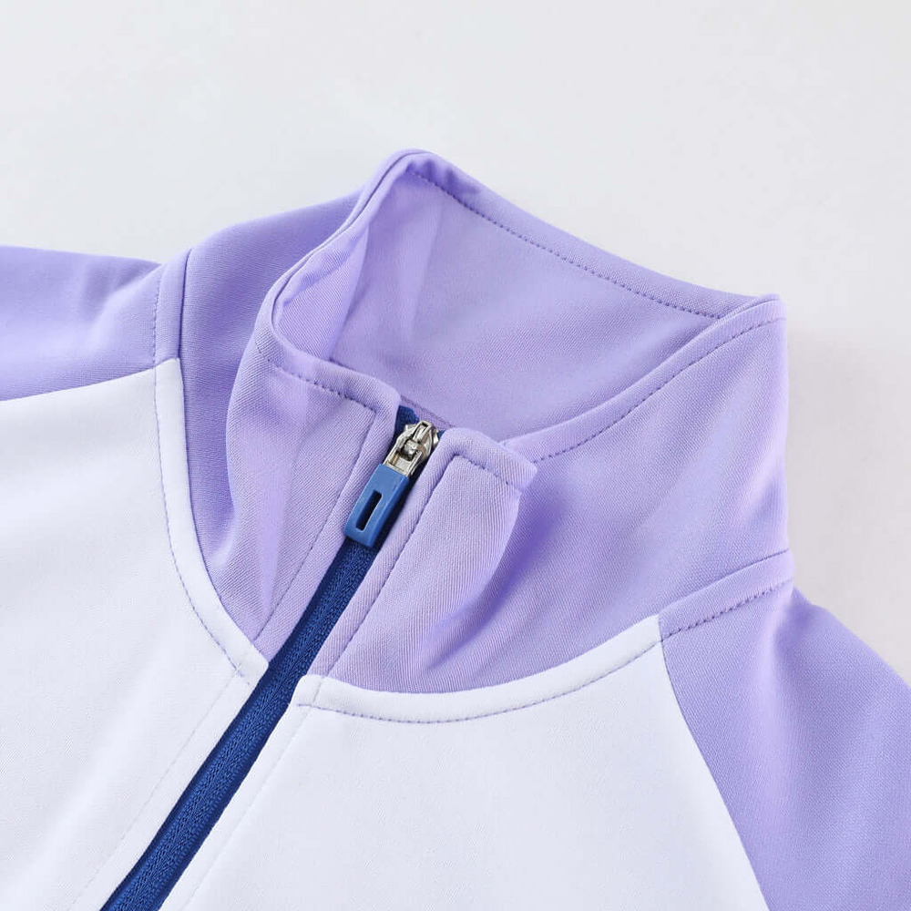 Conjunto de Frio Adidas Sportswear Roxa,Branco e Azul