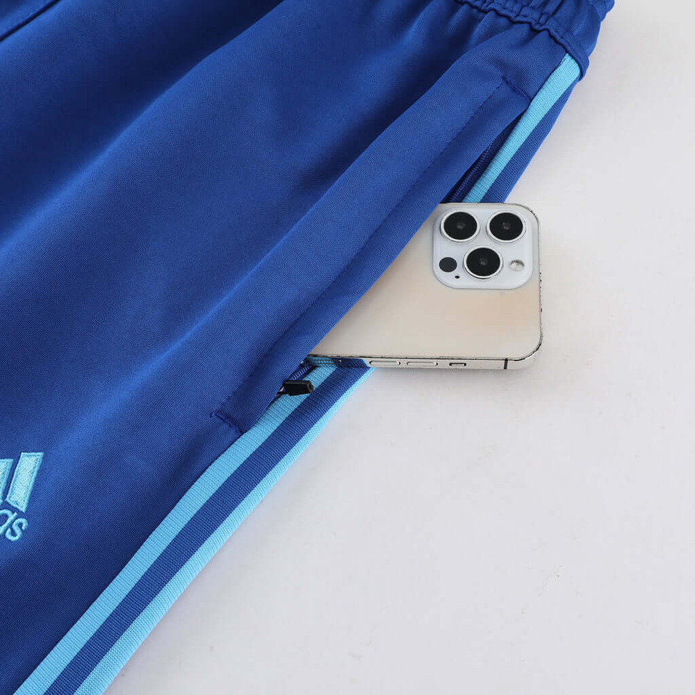 Conjunto de Frio Adidas Sportswear Roxa,Branco e Azul