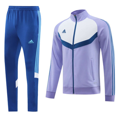 Conjunto de Frio Adidas Sportswear Roxa,Branco e Azul