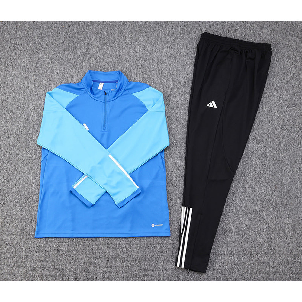 Conjunto de Frio Adidas Training Azul e Preto