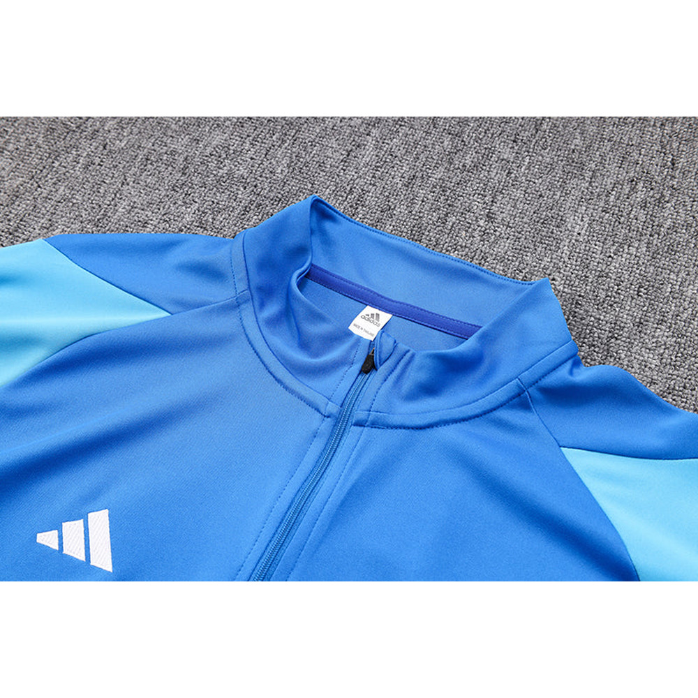 Conjunto de Frio Adidas Training Azul e Preto