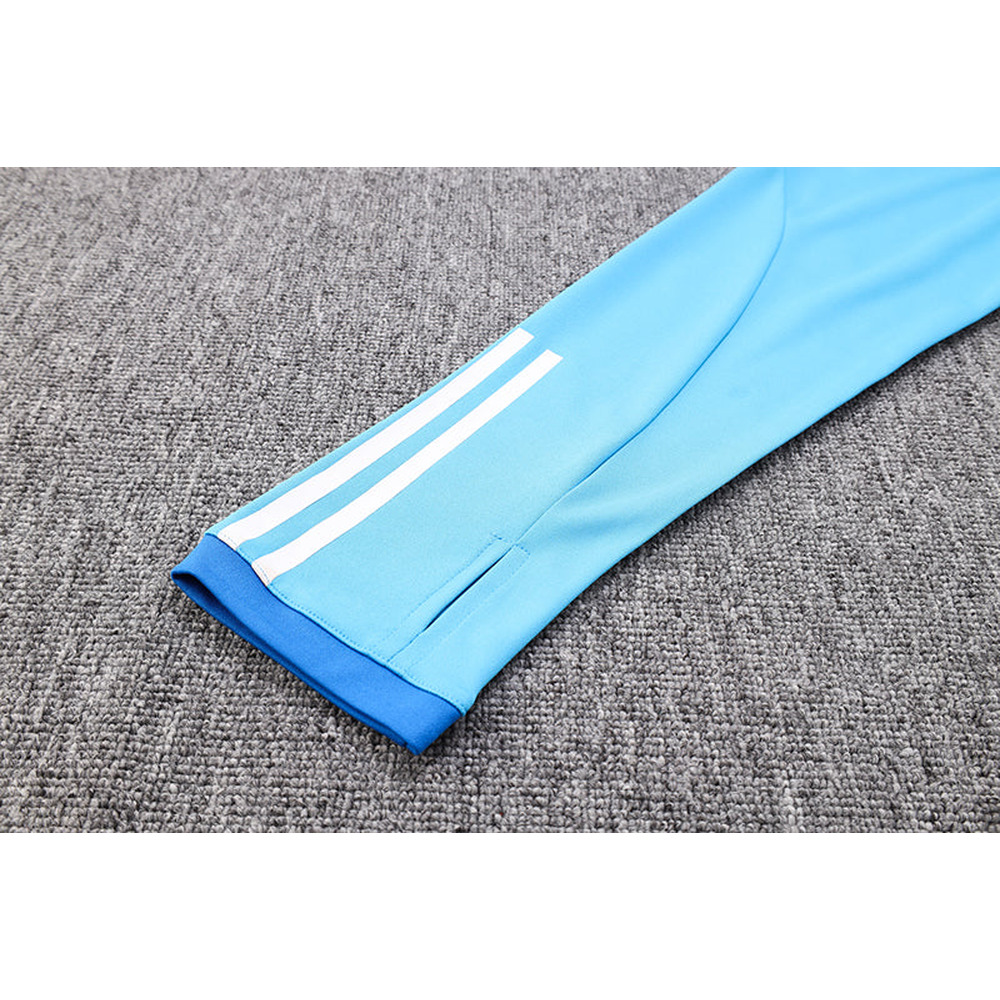 Conjunto de Frio Adidas Training Azul e Preto