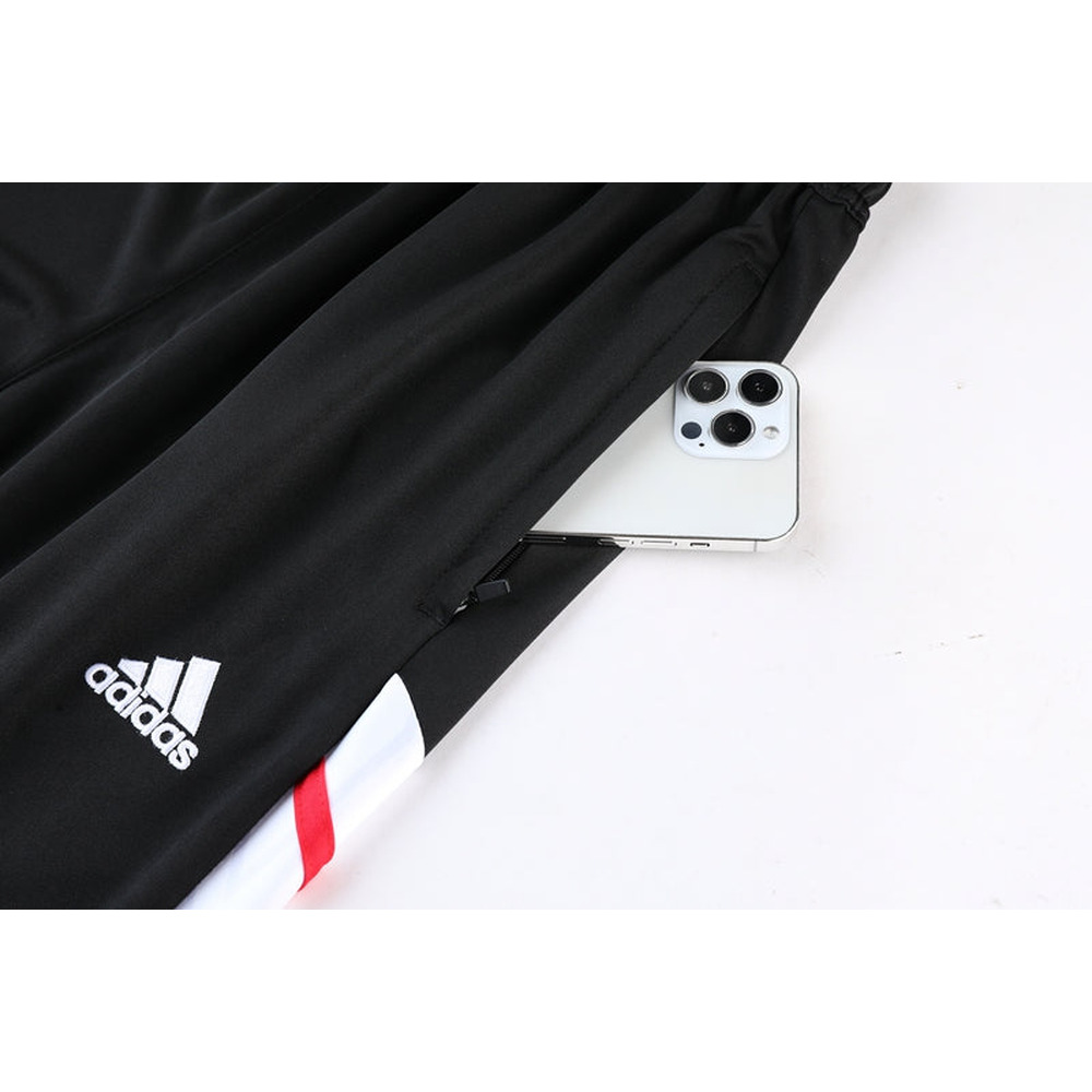 Conjunto de Frio Adidas Training Vermelho e Preto