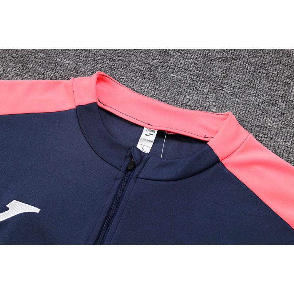 Conjunto de Frio Joma Training Azul e Rosa