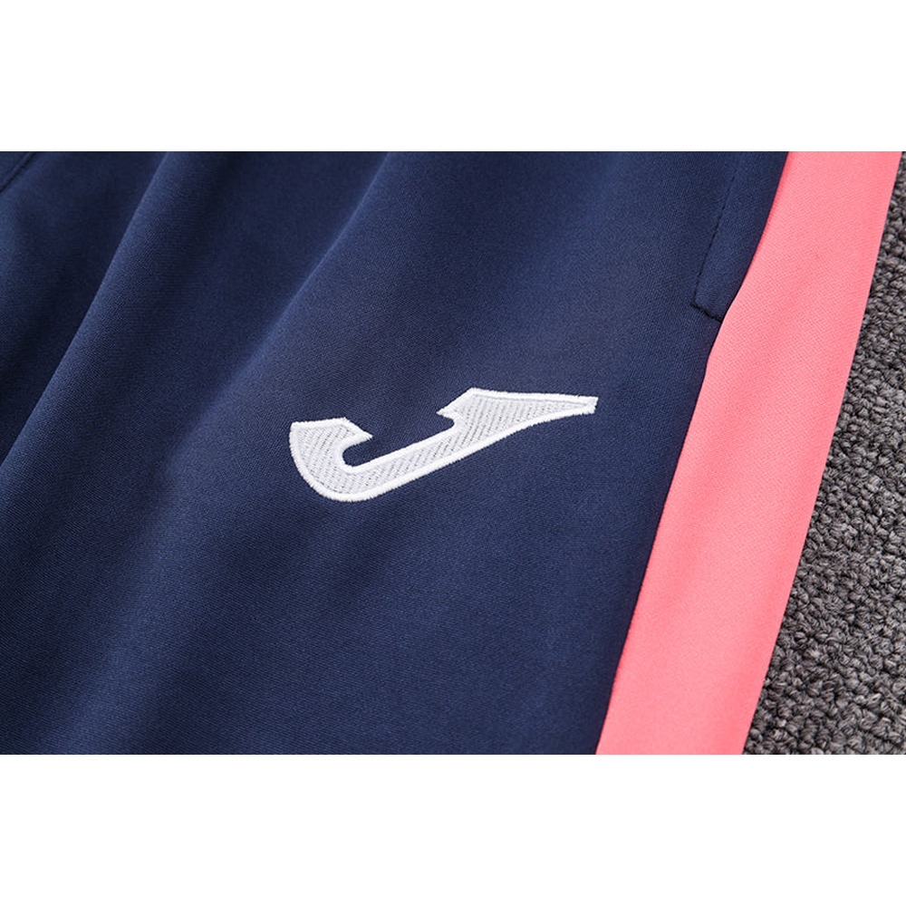 Conjunto de Frio Joma Training Azul e Rosa