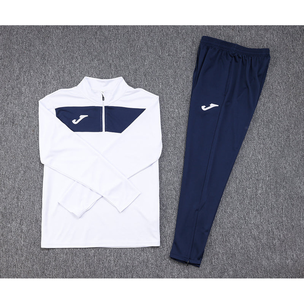 Conjunto de Frio Joma Training Branco e Azul