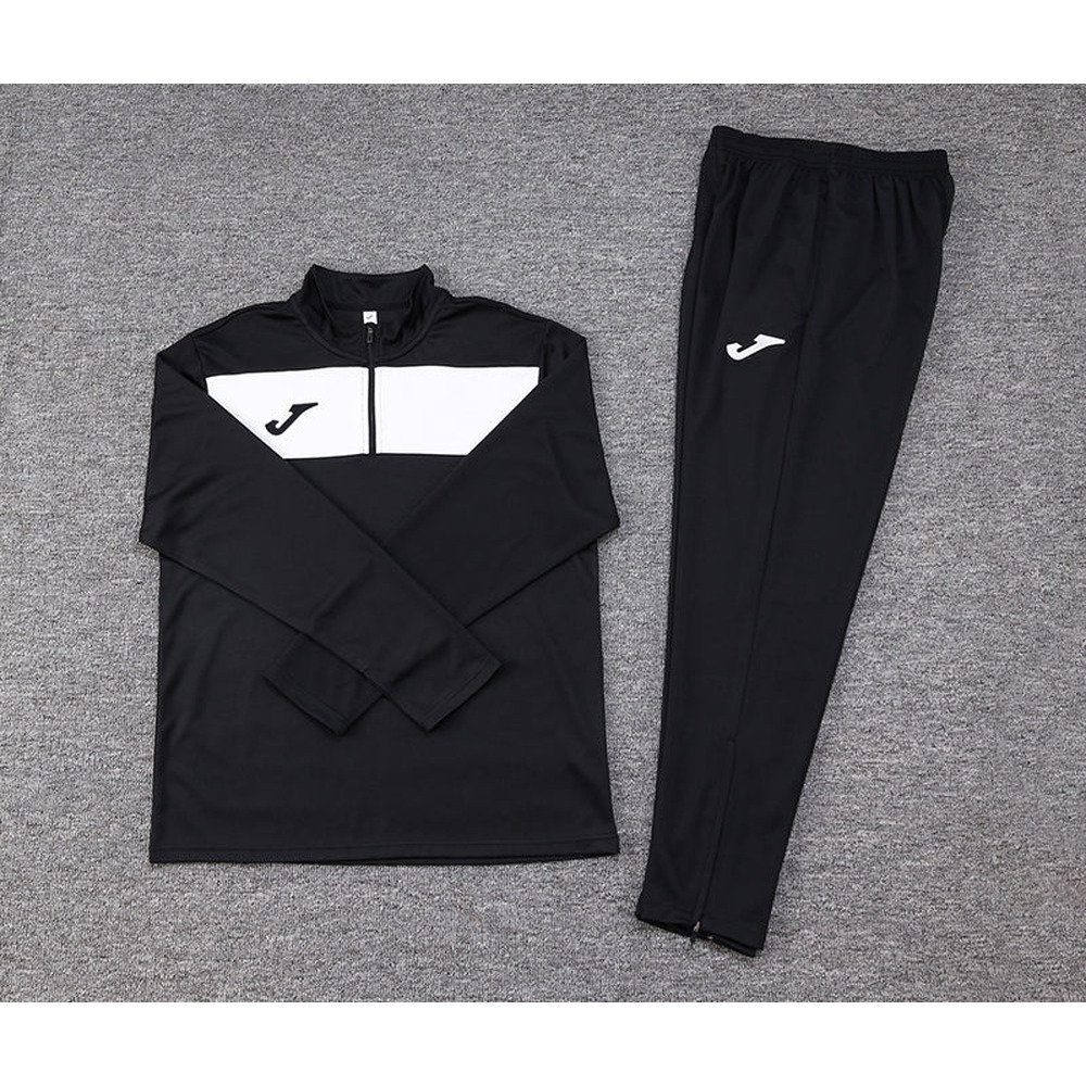 Conjunto de Frio Joma Training Preto e Branco
