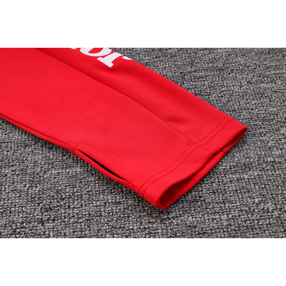 Conjunto de Frio Joma Training Preto e Vermelho