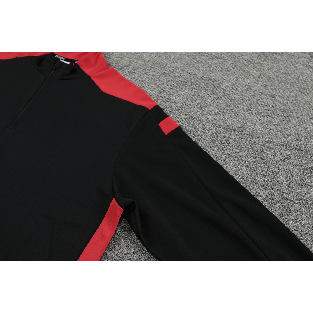 Conjunto de Frio Joma Training Vermelho e Preto