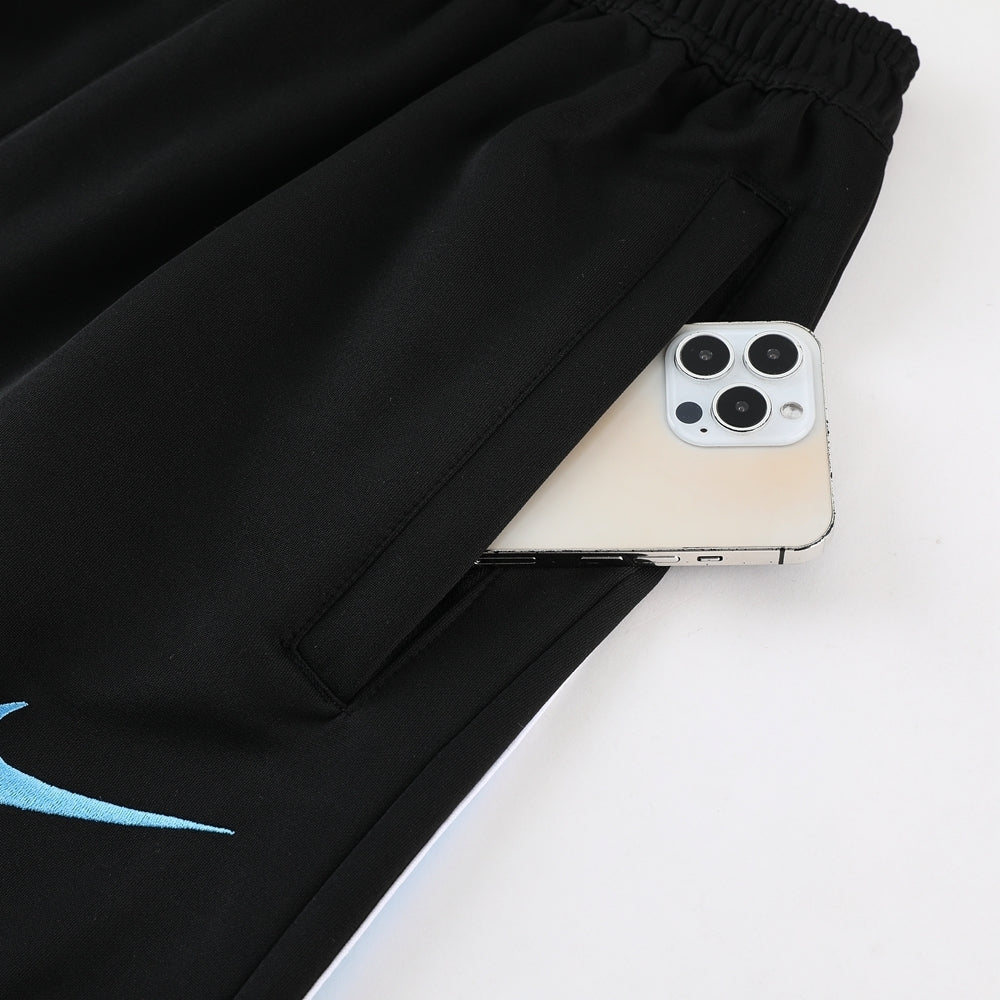 Conjunto de Frio Nike Sportswear Azul Claro e Preto