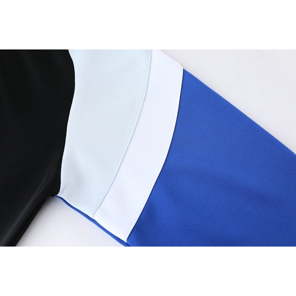 Conjunto de Frio Nike Sportswear Preto, Branco e Azul